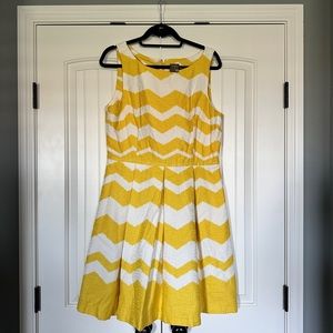 Yellow & White Women’s dress